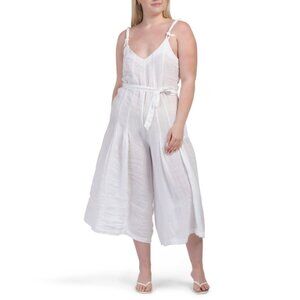 120 LINO White Linen linen dress